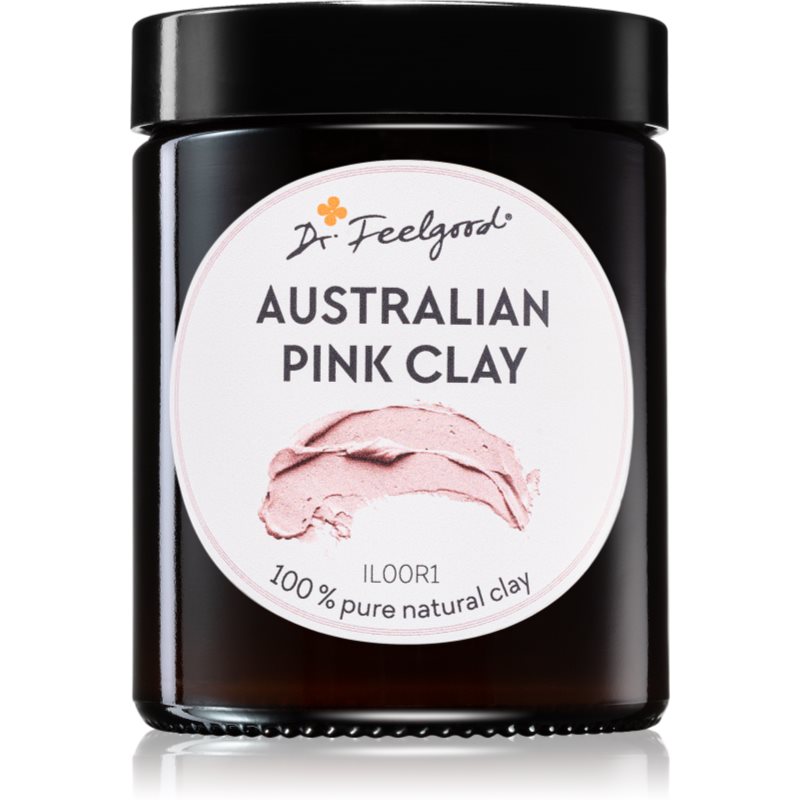 Dr. Feelgood Australian Pink Clay Maske mit Tonmineralien in Pulverform 120 g