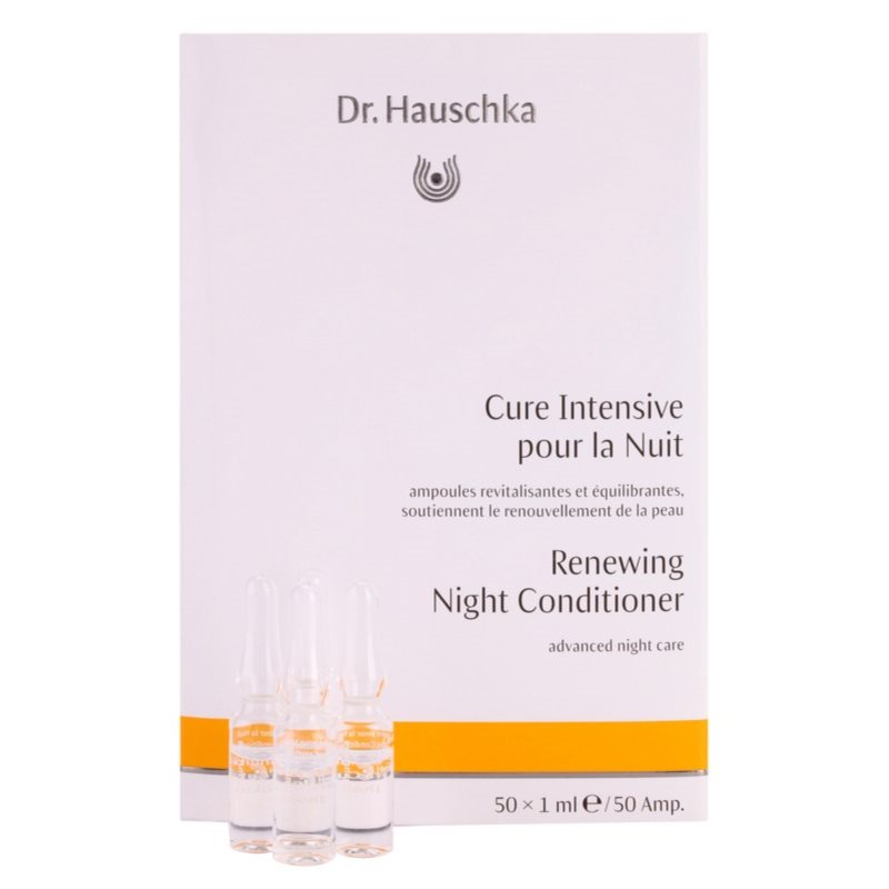 Dr. Hauschka Facial Care tratamiento de noche renovador  en ampollas 50 x 1 ml