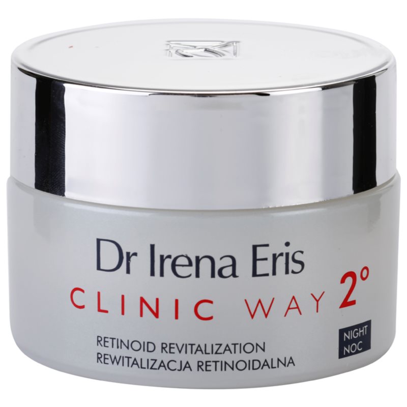 Dr Irena Eris Clinic Way 2° učvrstitvena in mehčalna nočna krema proti gubam 50 ml