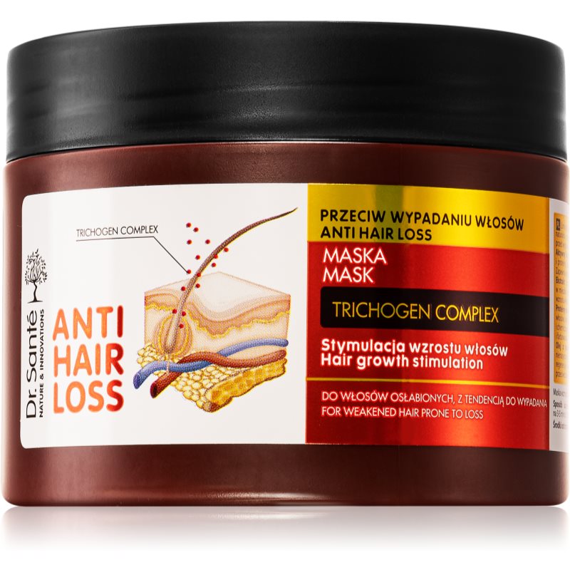 Dr. Santé Anti Hair Loss Maske zur Unterstützung des Haarwachstums 300 ml