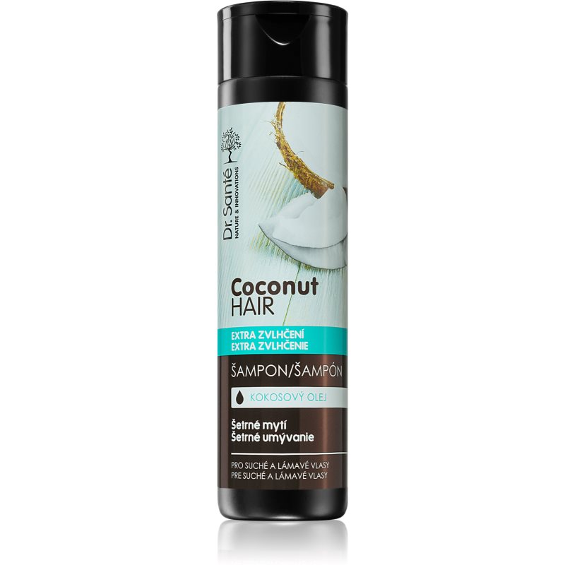 Dr. Santé Coconut champô com óleo de coco para o cabelo seco e frágil 250 ml