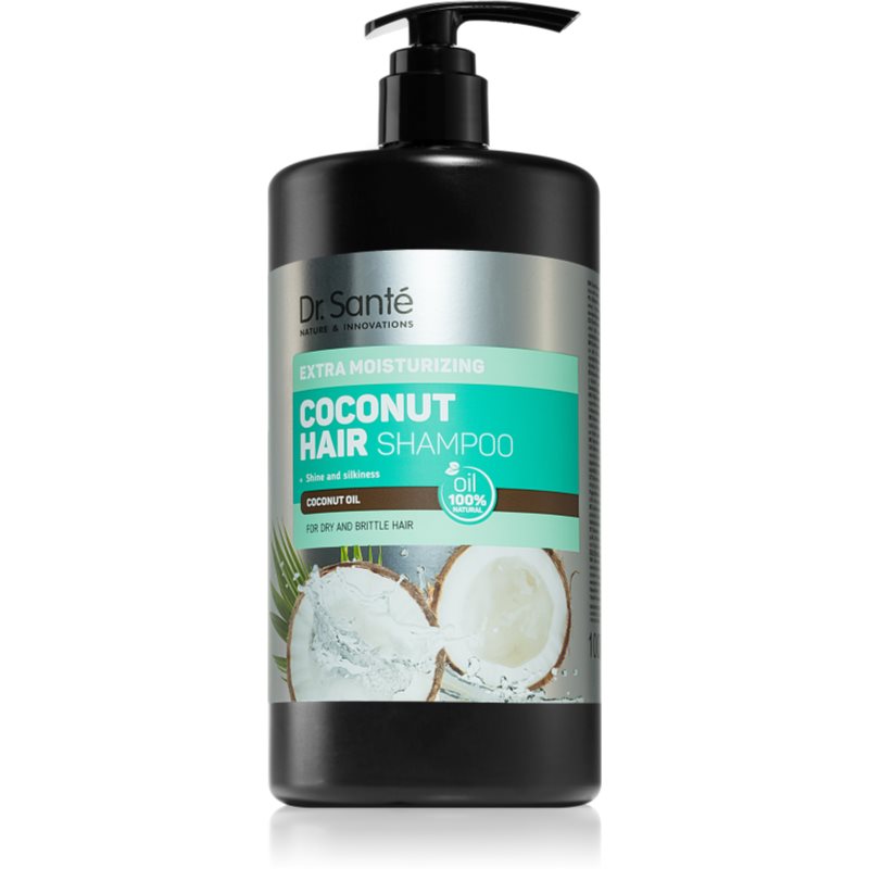 Dr. Santé Coconut kókuszolajat tartalmazó sampon száraz és törékeny hajra 1000 ml