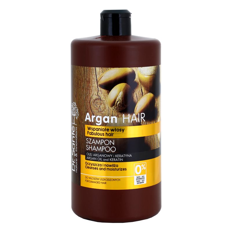 Dr. Sant� Argan shampoing hydratant pour cheveux ab�m�s 1000 ml