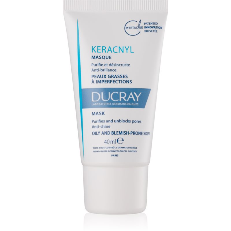 Ducray Keracnyl mascarilla limpiadora para pieles con imperfecciones 40 ml