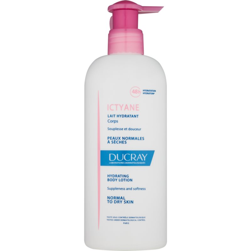 Ducray Ictyane feuchtigkeitsspendende Body lotion für normale und trockene Haut 400 ml