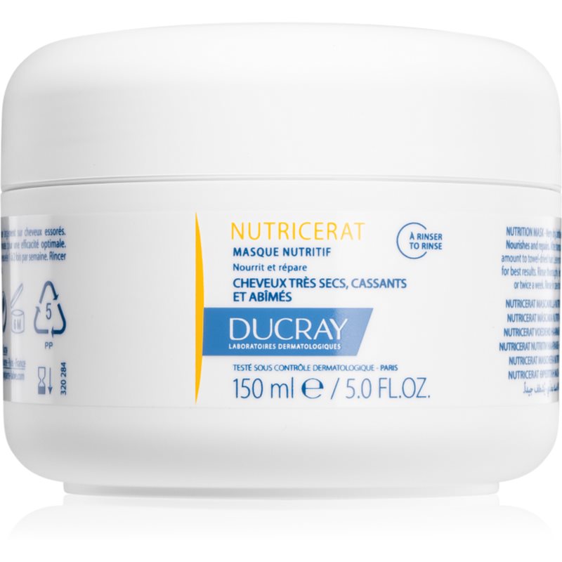 Ducray Nutricerat máscara capilar nutritiva para cabelo seco a danificado 150 ml