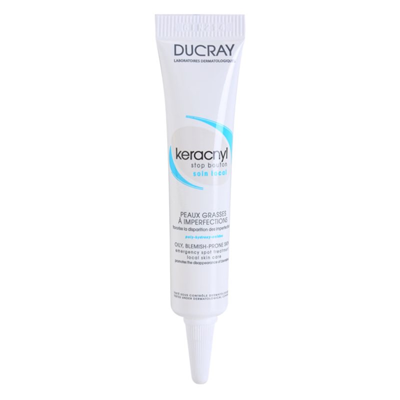 Ducray Keracnyl tratamento local contra imperfeições de pele acneica 10 ml
