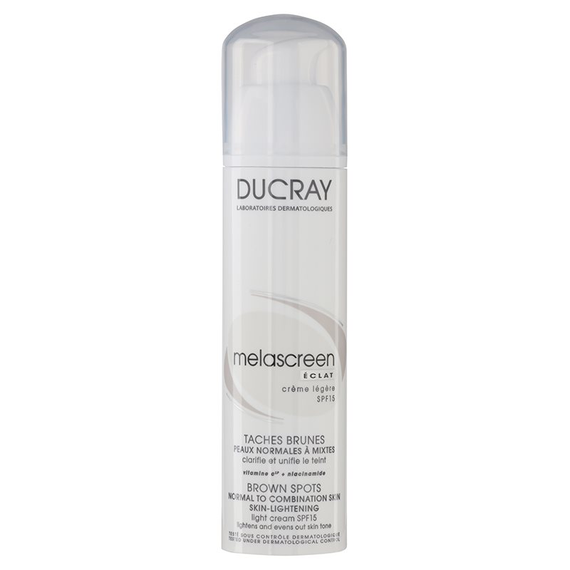 

Ducray Melascreen легкий денний крем проти пігментних плям SPF 15