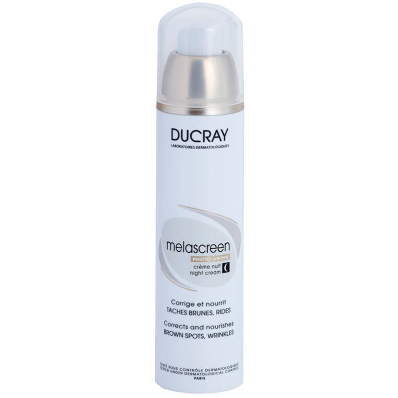 Ducray Melascreen odżywczy krem na plamy pigmentacyjne, przeciwzmarszczkowy na noc 50 ml