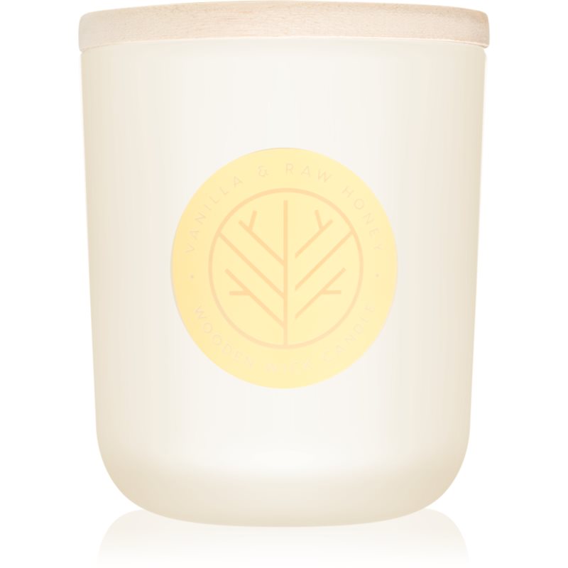 DW Home Vanilla & Raw Honey ароматна свещ  с дървен фитил 320,49 гр.