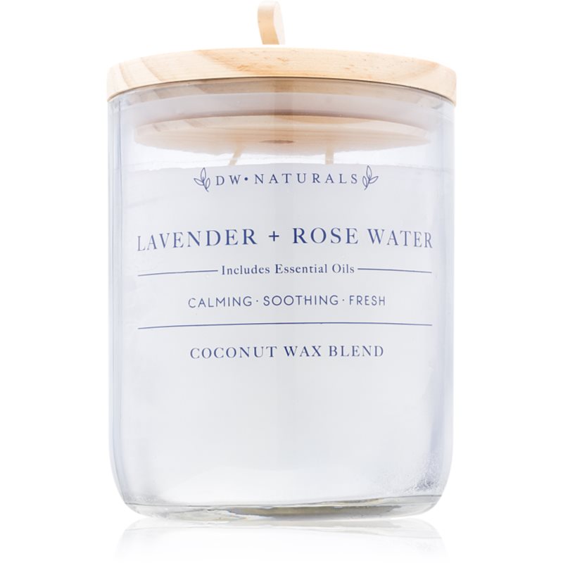 DW Home Lavender + Rose Water dišeča sveča 500,94 g