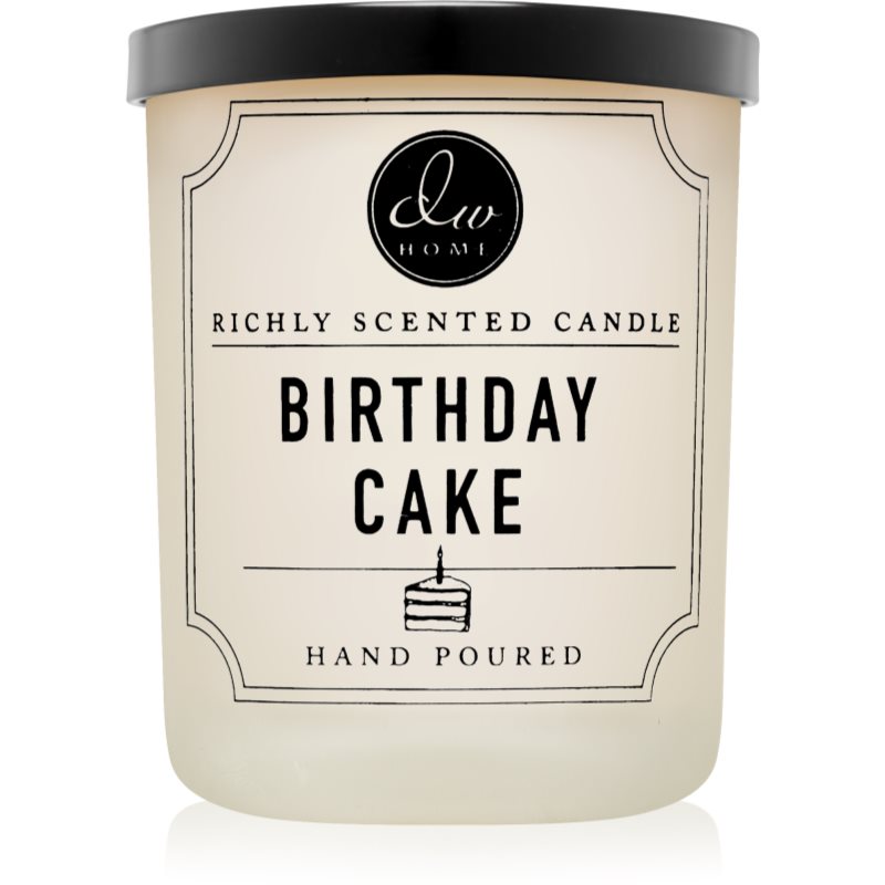 DW Home Birthday Cake vela perfumada 108 g