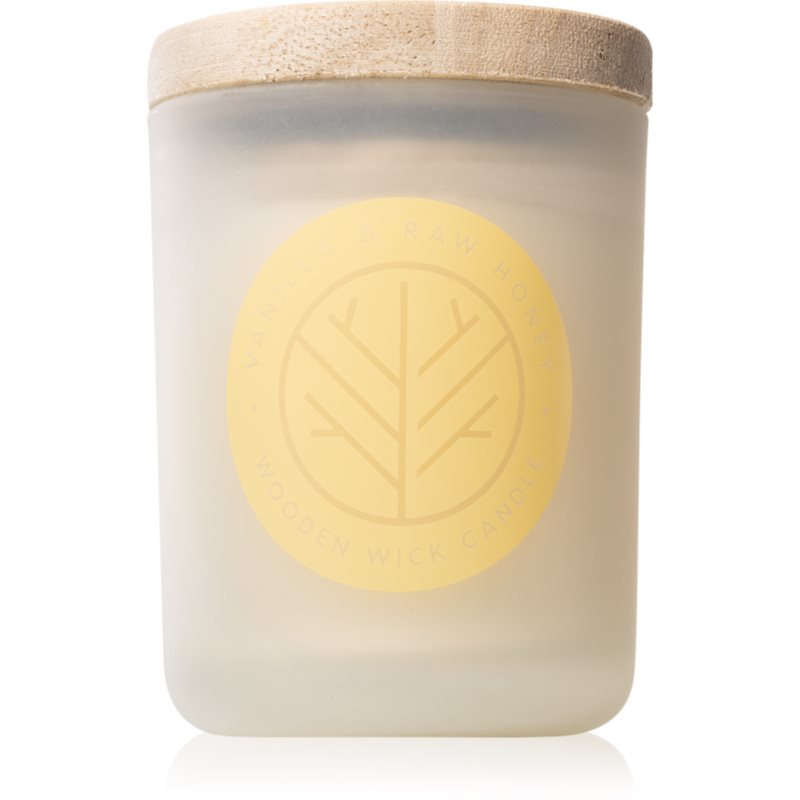 

DW Home Vanilla & Raw Honey aроматична свічка з дерев'яним гнітом