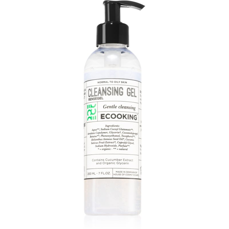 Ecooking Eco Reinigungsgel für das Gesicht 200 ml
