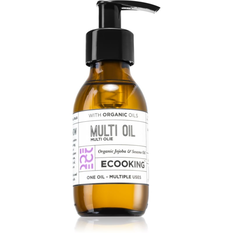 Ecooking Eco óleo multifuncional para rosto, corpo e cabelo 100 ml