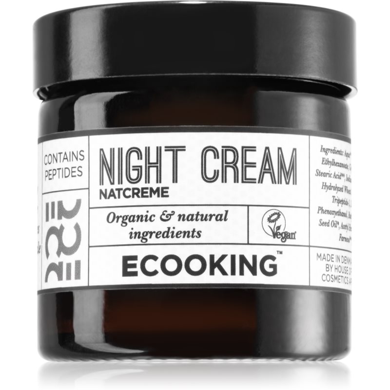 Ecooking Eco nočna krema za obraz proti gubam 50 ml