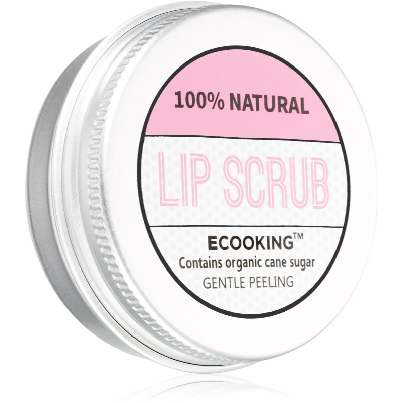 Ecooking Eco feuchtigkeitsspendendes Zuckerpeeling für Lippen 30 ml
