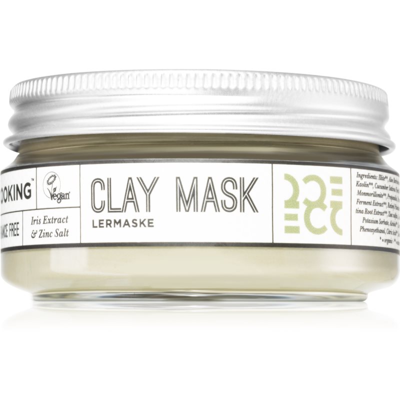 Ecooking Eco máscara facial de argila para limpeza 100 ml