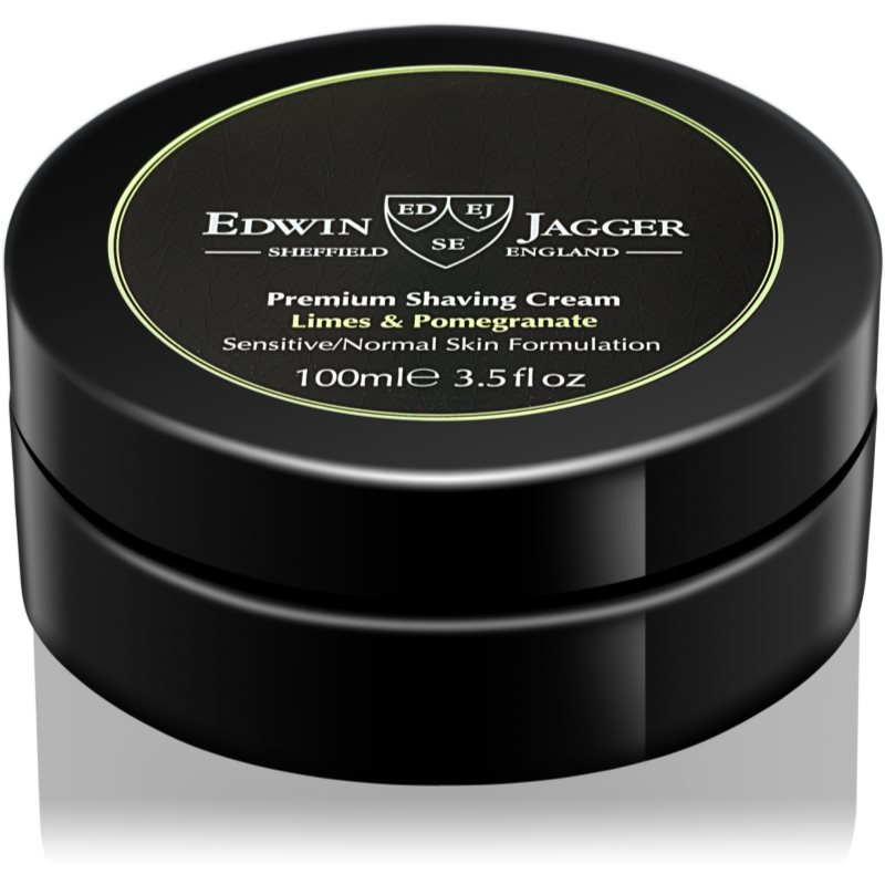 Edwin Jagger Limes & Pomegranate borotválkozási krém kombinált bőrre 100 ml