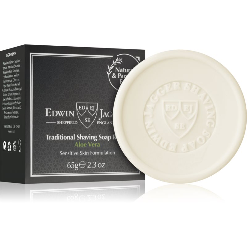 Edwin Jagger Aloe Vera сапун за бръснене пълнител 65 гр.