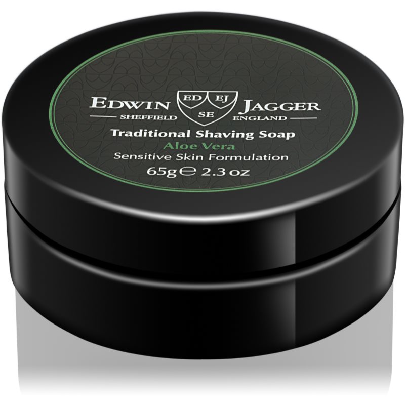 Edwin Jagger Aloe Vera сапун за бръснене за чувствителна кожа на лицето 65 гр.