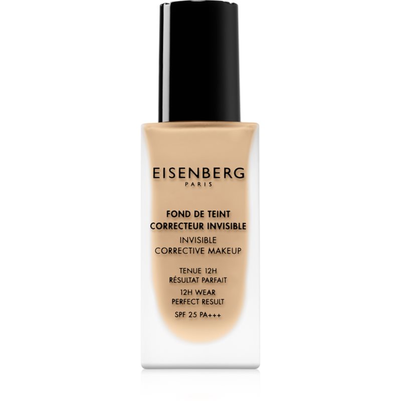 Eisenberg Le Maquillage Fond De Teint Correcteur Invisible make-up naturalny wygląd SPF 25 odcień 02 Naturel Rosé / Natural Rosy 30 ml