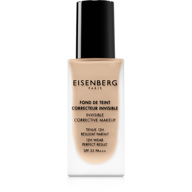 Eisenberg Le Maquillage Fond De Teint Correcteur Invisible make-up naturalny wygląd SPF 25 odcień 00 Naturel Porcelaine / Natural Porcelain 30 ml