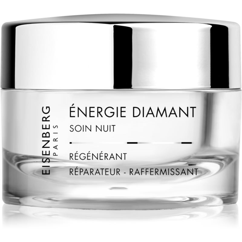 Eisenberg Excellence Énergie Diamant Soin Nuit regenerierende Anti-Falten Creme für die Nacht mit Diamantpulver 50 ml