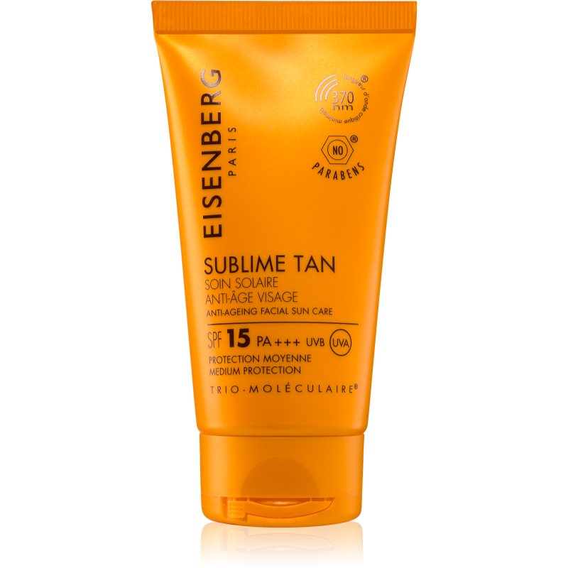Eisenberg Sublime Tan Soin Solaire Anti-Âge Visage слънцезащитен крем за лице SPF 15 50 мл.