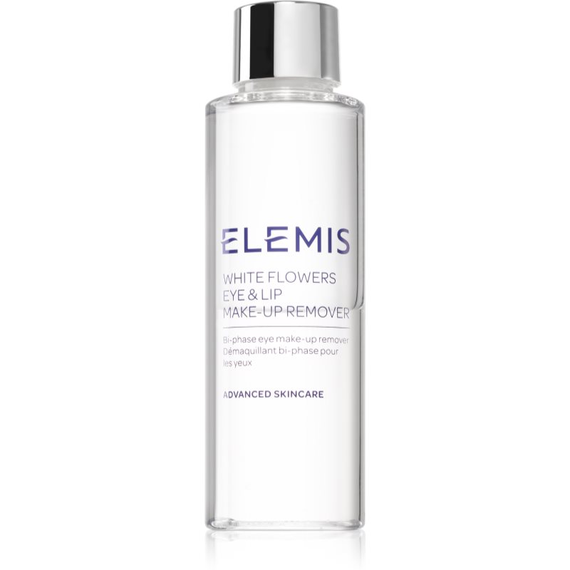 Elemis Advanced Skincare White Flowers Eye & Lip Make-Up Remover двуфазен продукт за премахване на грим от очите и устните 125 мл.
