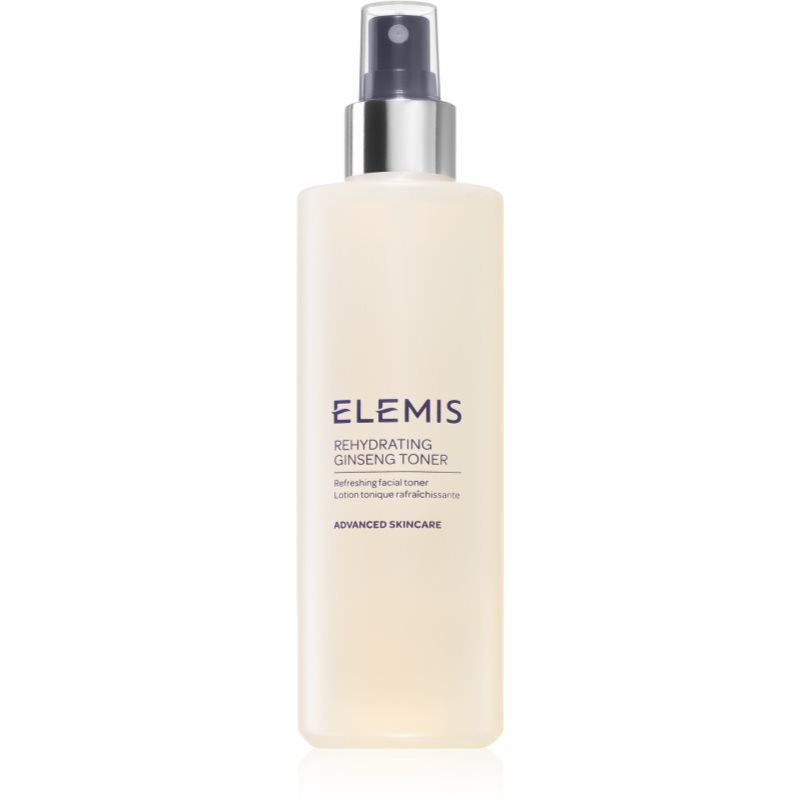 Elemis Advanced Skincare Rehydrating Ginseng Toner tónico refrescante para pele seca desidratada 200 ml