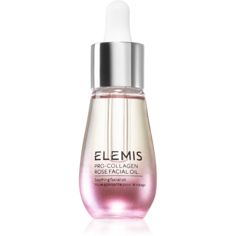 Elemis Pro-Collagen Rose Facial Oil óleo calmante para iluminar e alisar pele 15 ml