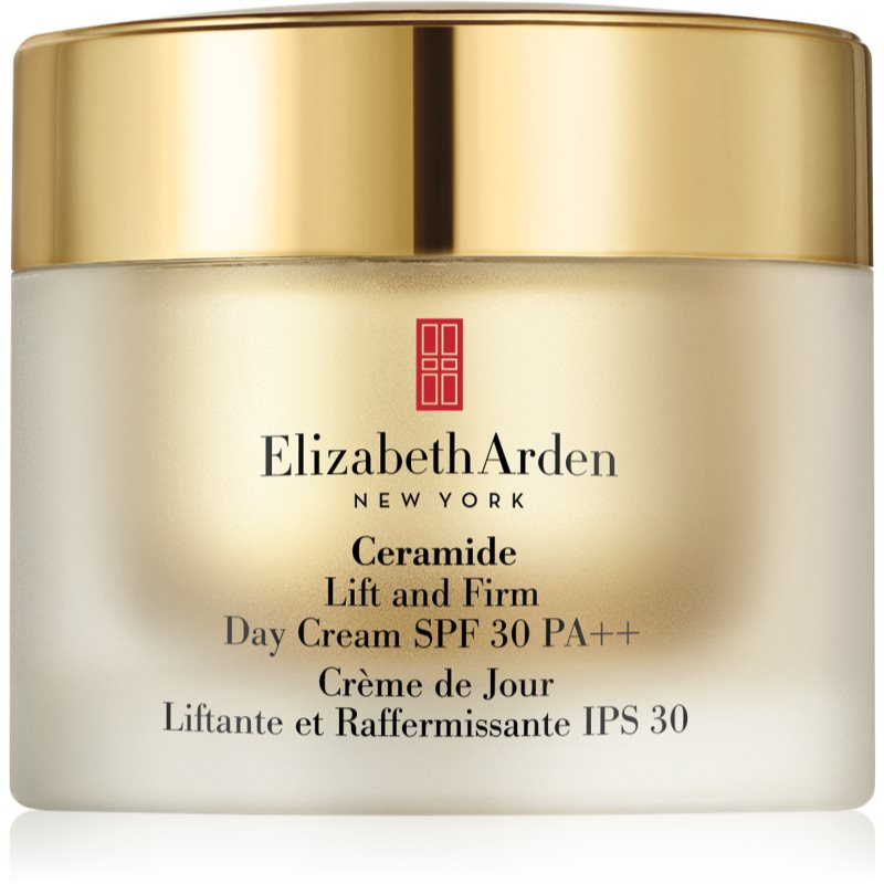 Elizabeth Arden Ceramide Plump Perfect Ultra Lift and Firm Moisture Cream creme hidratante com efeito lifting SPF 30  50 ml