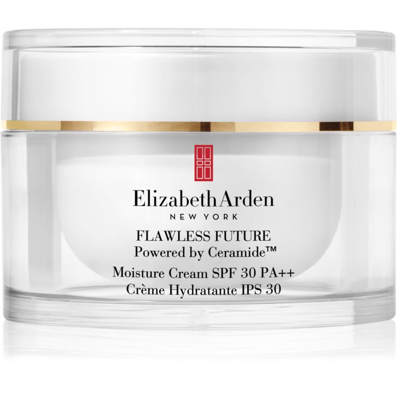 Elizabeth Arden Flawless Future Moisture Cream хидратиращ крем с церамиди SPF 30 50 мл.