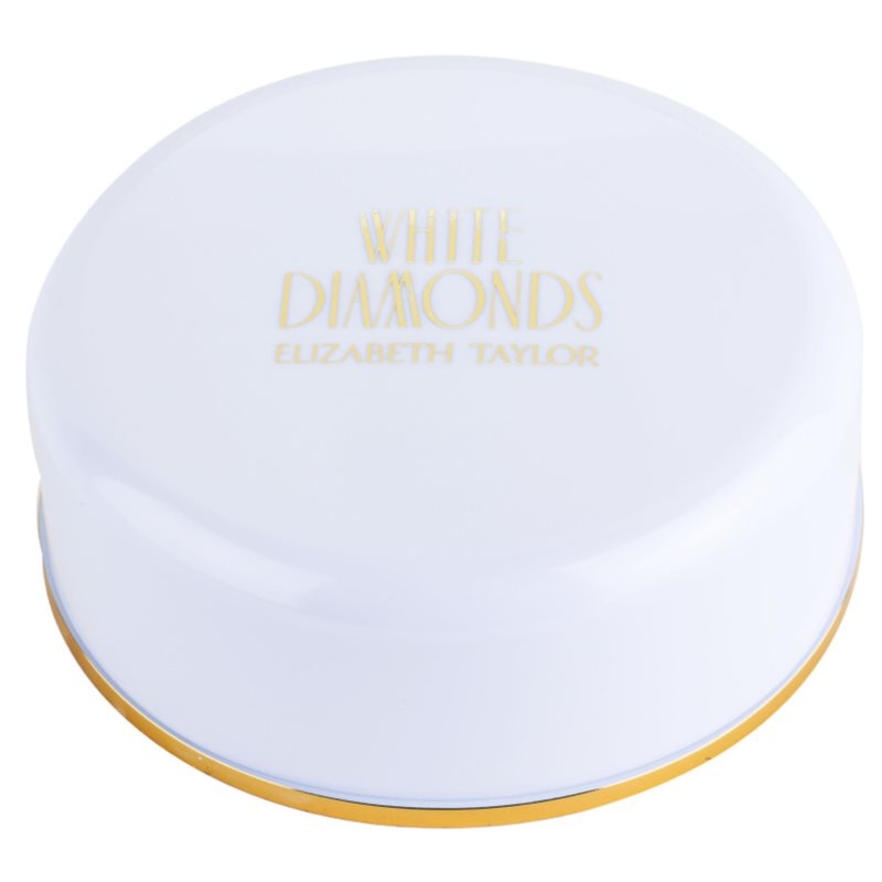 Elizabeth Taylor White Diamonds polvos corporales para mujer 75 g