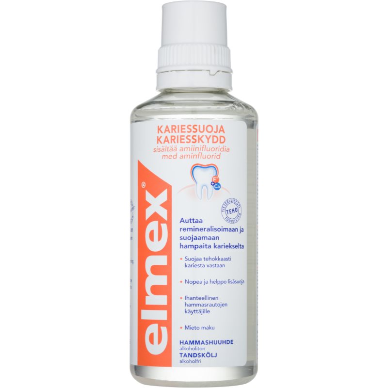 Elmex Caries Protection elixir bocal proteção da cárie dentária 400 ml
