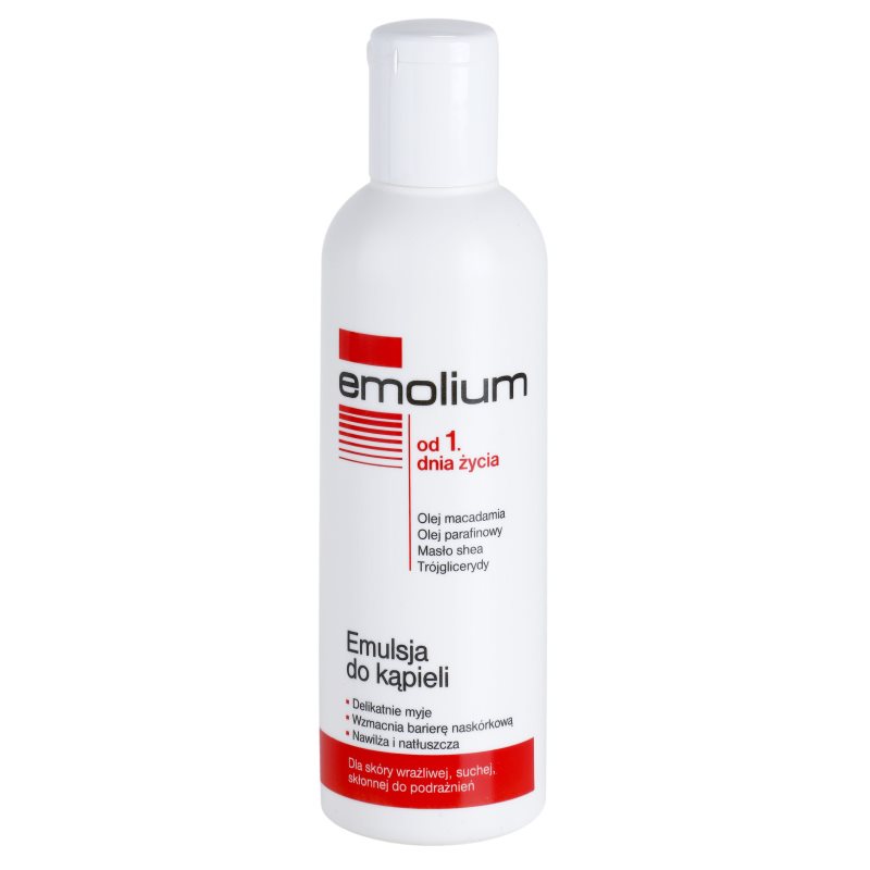 

Emolium Wash & Bath емульсія для ванни для сухої та чутливої шкіри