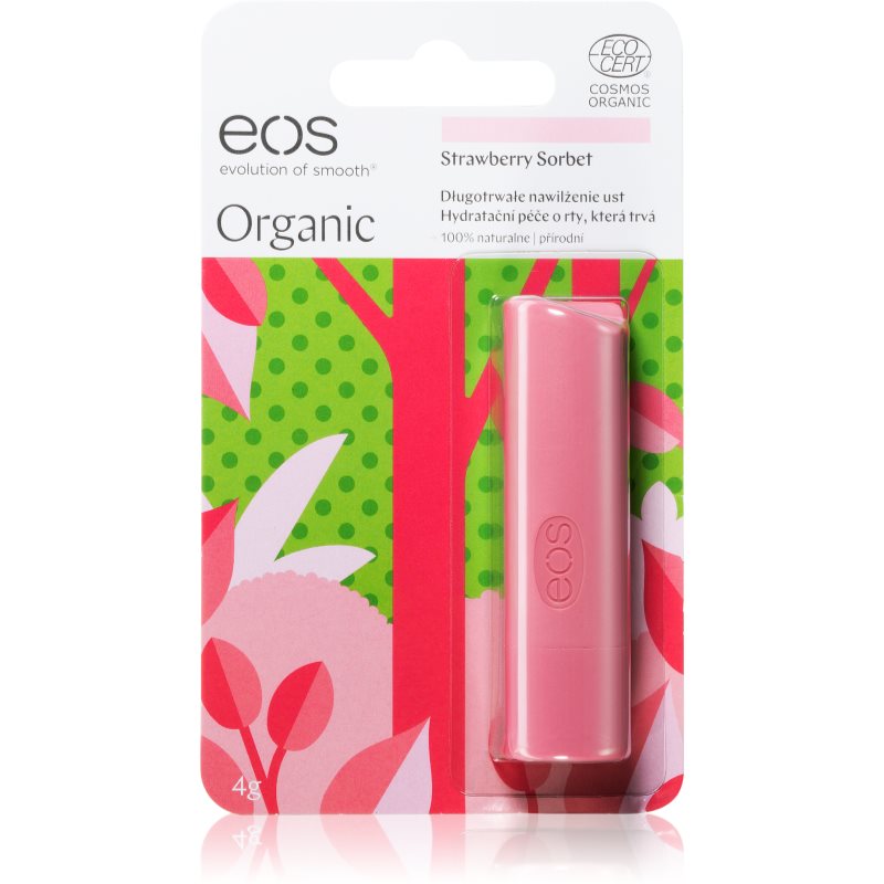EOS Strawberry Sorbet bálsamo natural para labios 4 g