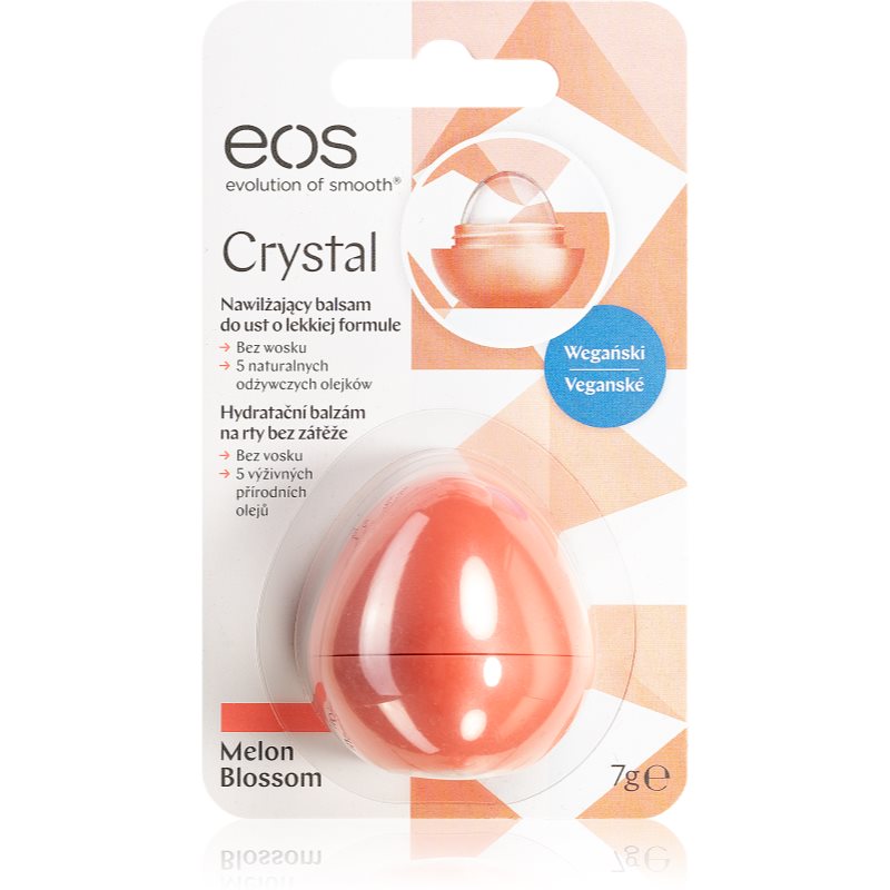EOS Crystal Melon Blossom bálsamo hidratante para labios 7 g