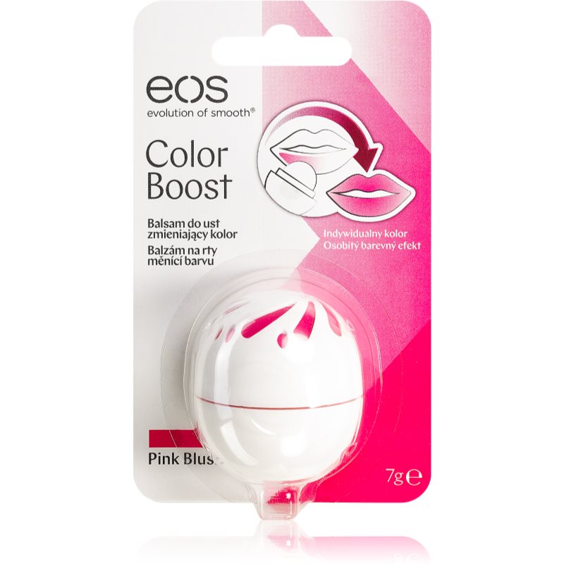 EOS Color Boost Pink Blush balsam do ust 7 g