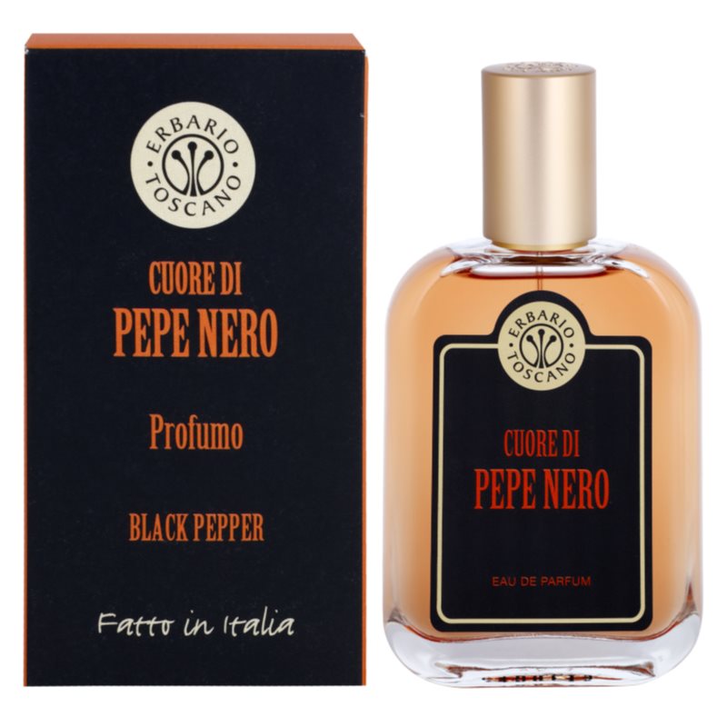 Erbario Toscano Black Pepper Eau de Parfum para homens 100 ml