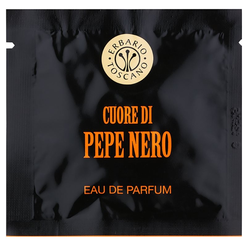 Erbario Toscano Black Pepper парфюмирани кърпички за мъже 7 бр.