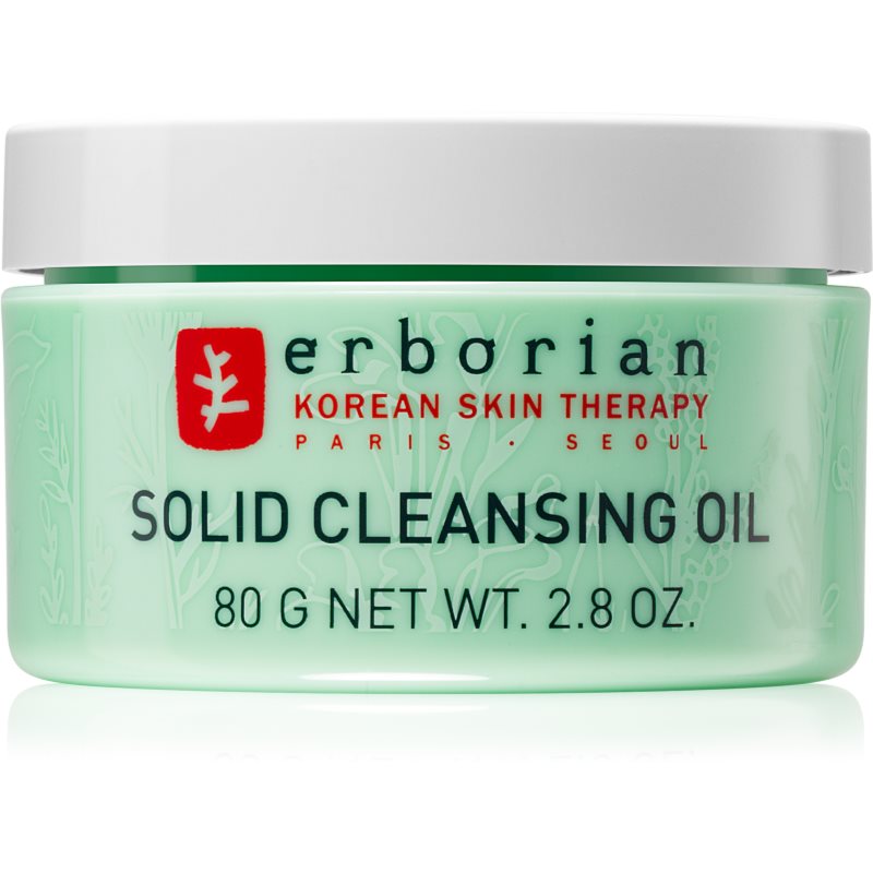 Erborian 7 Herbs Solid Cleansing Oil балсам за почистване и премахване на грим 2 в 1 80 гр.
