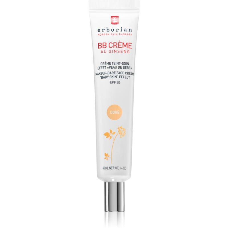 Erborian BB Cream tónovací krém pro dokonalý vzhled pleti SPF 20 velké balení odstín Doré 45 ml