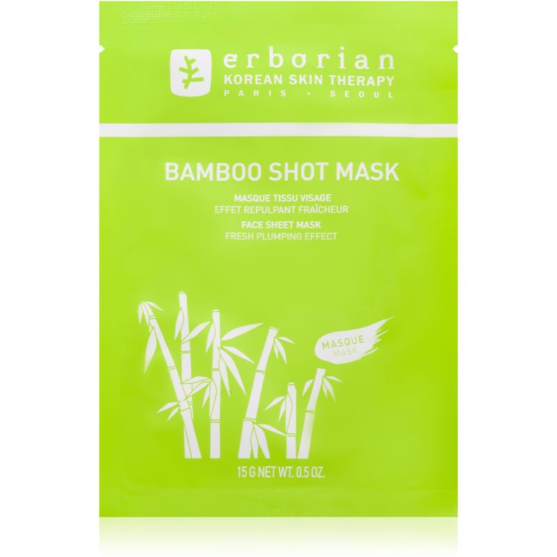 Erborian Bamboo подхранваща платнена маска с хидратиращ ефект 15 гр.