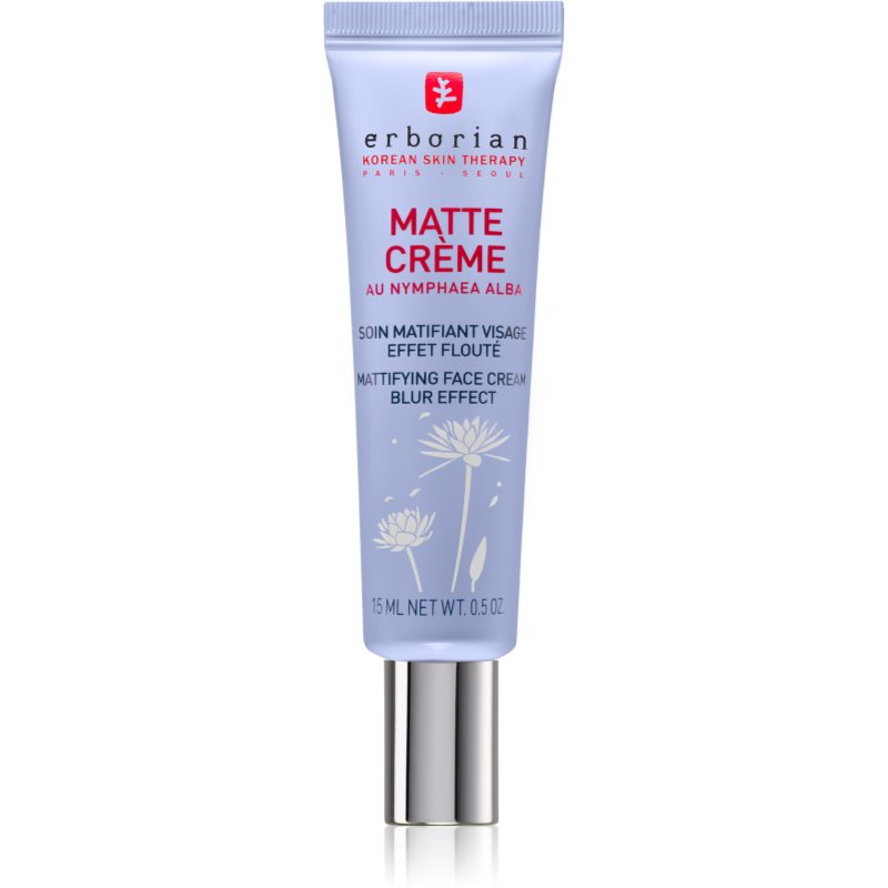 Erborian Matte Crème свеж матиращ крем да уеднакви цвета на кожата 15 мл.