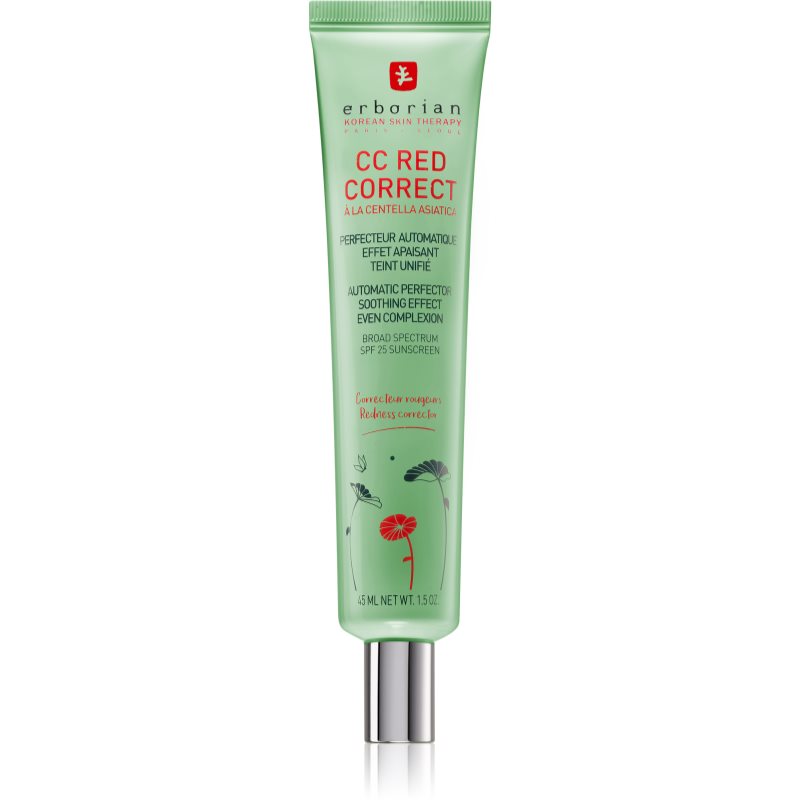 Erborian CC Red Correct crema CC antirrojeces SPF 25 45 ml