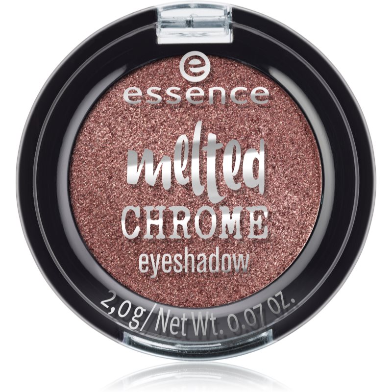 Essence Melted Chrome sombras tom 07  Warm Bronze 2 g