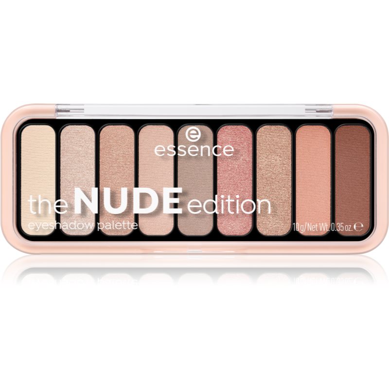 Essence The Nude Edition paleta de sombra para os olhos tom 10 Pretty in Nude 10 g