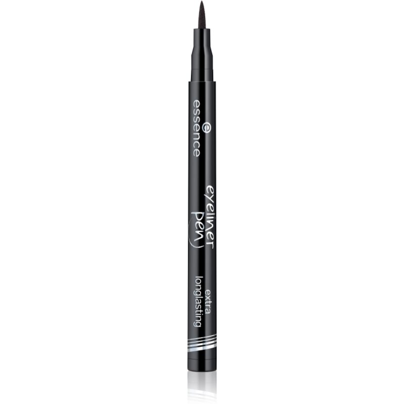 Essence Eyeliner Pen delineador de feltro duradouro tom 01 1 ml